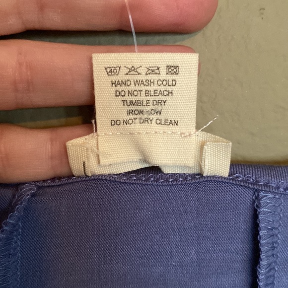 ๐YELETE: Asymmetrical Tunic- Slate Blue Size L - Picture 7 of 7